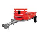 Ver imagem 2 de Microtrator Branco 18cv C/ Carreta Tracionada Fixa C/enxadas