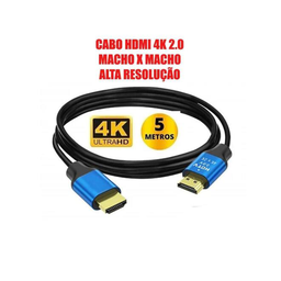 Cabo Hdmi 2.0 5m Kapbom – Alta Velocidade e Qualidade 4k - 3