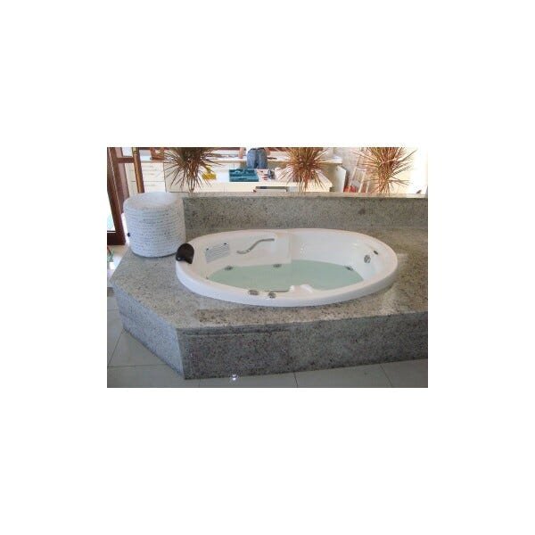 Banheira de hidromassagem giovana 170x110x48cm Acquavitalle - 3
