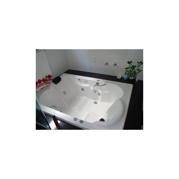 Banheira de hidromassagem kallena 165x120x45cm Acquavitalle - 5