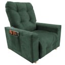 Ver imagem 2 de Poltrona Reclinável Do Papai & Mamãe Comfort Verde - Aguias Decor Home