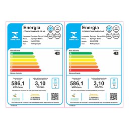 Ar Condicionado Janela 7500 Btu Eletrônico Frio Midea Qck078rb - 127v Springer Midea - 9