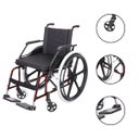 Ver imagem 2 de Cadeira de Rodas Liberty Pneu Inflável 44cm 100kg Prolife