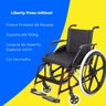 Cadeira de Rodas Liberty Pneu Inflável 44cm 100kg Prolife - 4