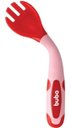 Ver imagem 3 de Kit Talher Infantil Flexivel Colher e Garfo Rosa Buba 12617