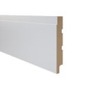 Ver imagem 1 de Rodapé de MDF Durafloor Essencial E-06 Branco Polar 15cm x 18mm x 2,1M