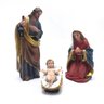 Imagem Presépio Sagrada Família 3 Peças Resina 20 Cm - 2