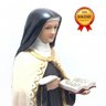 Imagem Santa Tereza D'Ávila Resina Grande 40 Cm - 5