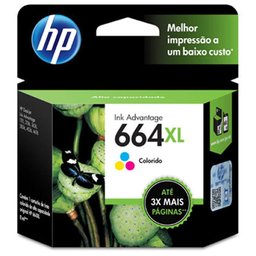 Cartucho Hp 664xl Colorido F6v30ab - 1