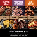 Ver imagem 7 de Ninja Woodfire Pro 7em1 Grill & Smoker com Termômetro Cinza