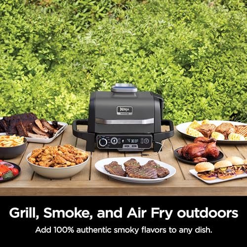 Ninja Woodfire Pro 7em1 Grill & Smoker com Termômetro Cinza - 3