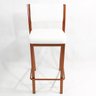 Banqueta Empilhável Cobre Altura 65cm Assento e Encosto Branco - Poltronas do Sul - 2