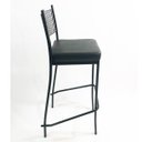 Ver imagem 3 de Banqueta EMPILHÁVEL Preta altura 65cm assento preto - Poltronas do Sul