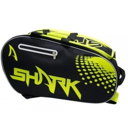 Raqueteira de Beach Tennis Shark - Preto/Verde - 1 Raqueteira de Beach Tennis Shark - Preto/Verde - 1