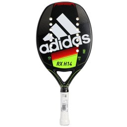 Raquete de Beach Tennis Adidas RX H14 Preta e Amarela + 3 Bolas - 3