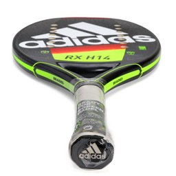 Raquete de Beach Tennis Adidas RX H14 Preta e Amarela + 3 Bolas - 6