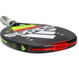 Raquete de Beach Tennis Adidas RX H14 Preta e Amarela + 3 Bolas - 4