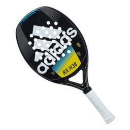 Raquete de Beach Tennis Adidas Rx H38 - Azul e Amarelo + 3 Bolas - 2