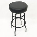 Ver imagem 3 de Kit 3 Banquetas Bar Alta Giratória Preta Assento Preto - Poltronas do Sul