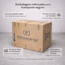 Ver mais imagens de Kit 3 Banquetas Bar Altura 74cm Giratória Cozinha Gourmet Preta Assento Preto