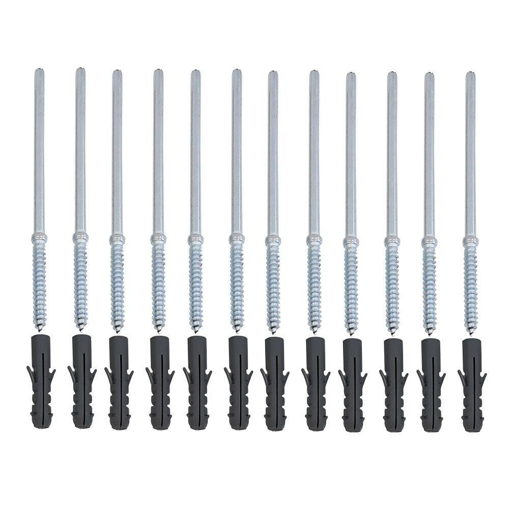 Kit 6 Prateleiras 40 X 20cm Preta Suporte Invisível - 5