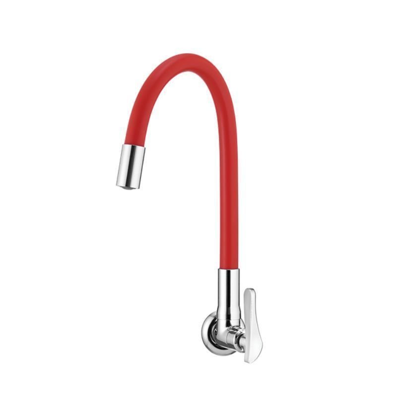 Torneira para Parede Flex Vermelho 1178 R 27 Lorenzetti - 1