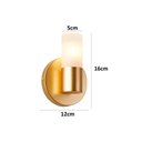 Ver imagem 4 de Arandela Nordecor Neal G9 Bivolt Dourado Fosco 2448