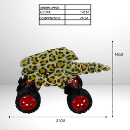 Kit 2 Carros Dino Cars Mosnster - 6
