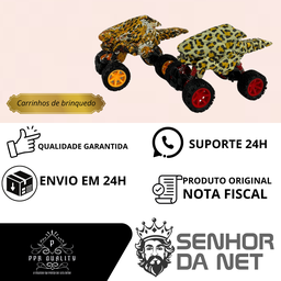 Kit 2 Carros Dino Cars Mosnster - 7