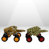 Kit 2 Carros Dino Cars Mosnster - 3