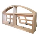 Ver imagem 3 de Janela de Madeira Vitro Máximo Ar 2 Módulos em Arco Padrão Cedro Bat.14 Cm-1.20(l)x0.80(a)