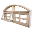 Ver imagem 4 de Janela de Madeira Vitro Máximo Ar 2 Módulos em Arco Padrão Cedro Bat.14 Cm-1.20(l)x0.80(a)