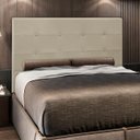 Ver imagem 2 de Cabeceira Cama Box Casal Queen 160cm D10 Safira Corano Bege - Mpozenato