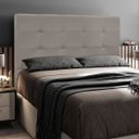 Ver imagem 2 de Cabeceira Cama Box Casal Queen 160cm D10 Safira Suede Bege - Mpozenato