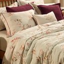 Ver imagem 1 de Jogo de Cama Casal 300 Fios Margo 5 Peças - Karsten Estampado