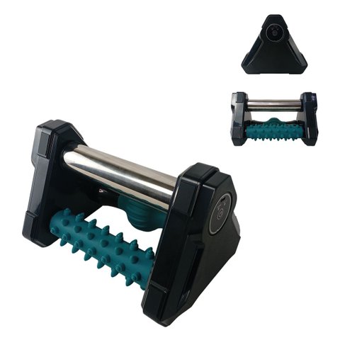 Massageador Pes Aquecedor Muscular 3 em 1 Fascia Plantar Multifuncional Dores Fascite Alivio Relaxad