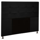 Ver imagem 1 de Cabeceira Cama Box Casal Queen 160cm D10 Safira Corano Preto - Mpozenato