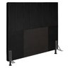 Cabeceira Cama Box Casal King 193cm D10 Jade Suede Preto - Mpozenato - 1