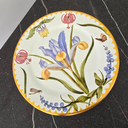 Ver imagem 3 de Prato Porta Bolo/torta com Pé - Borda Ouro