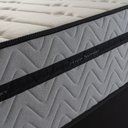 Ver imagem 6 de Conjunto Box Baú Super King Preston Preto 193x203x78 c/ Molas Ensacadas