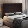 Cabeceira Cama Box Casal King 193cm D10 Topázio Corano Marrom - Mpozenato - 2