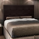 Ver imagem 2 de Cabeceira Cama Box Casal Queen 160cm D10 Safira Corano Marrom - Mpozenato