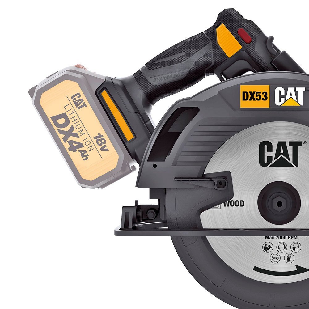 Serra Circular A Bateria Brushless - 18V Dx53B - Caterpillar - 464,0008 - 2