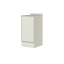 Ver imagem 3 de Balcão 01 Porta 40cm 100% MDF com Tampo Fineze Bege/Areia HP