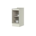 Ver imagem 5 de Balcão 01 Porta 40cm 100% MDF com Tampo Fineze Bege/Areia HP