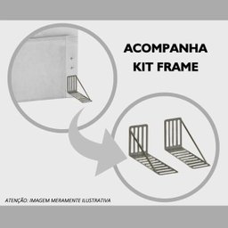 Cabeceira Cama Box Casal 140cm D10 Ametista Suede Cinza - Mpozenato - 5