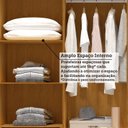 Ver mais imagens de Guarda-Roupa Casal 8 Portas 4 Gavetas 100% MDF 218cm Azaleia Espresso Móveis Off White/Cinamomo