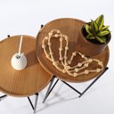 Ver imagem 4 de Mesa Lateral Gold 35 Cm X 45 Cm Tauari - Preto