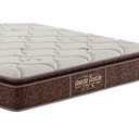Ver imagem 2 de Cama Box Baú Queen: Colchão Anatômico Probel Guarda Costas Extra Firme + Base Crc Suede Brown (