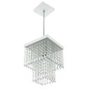 Ver imagem 2 de Kit 2 Lustre Pendente De Cristal Acrílico Marrycriic Branco